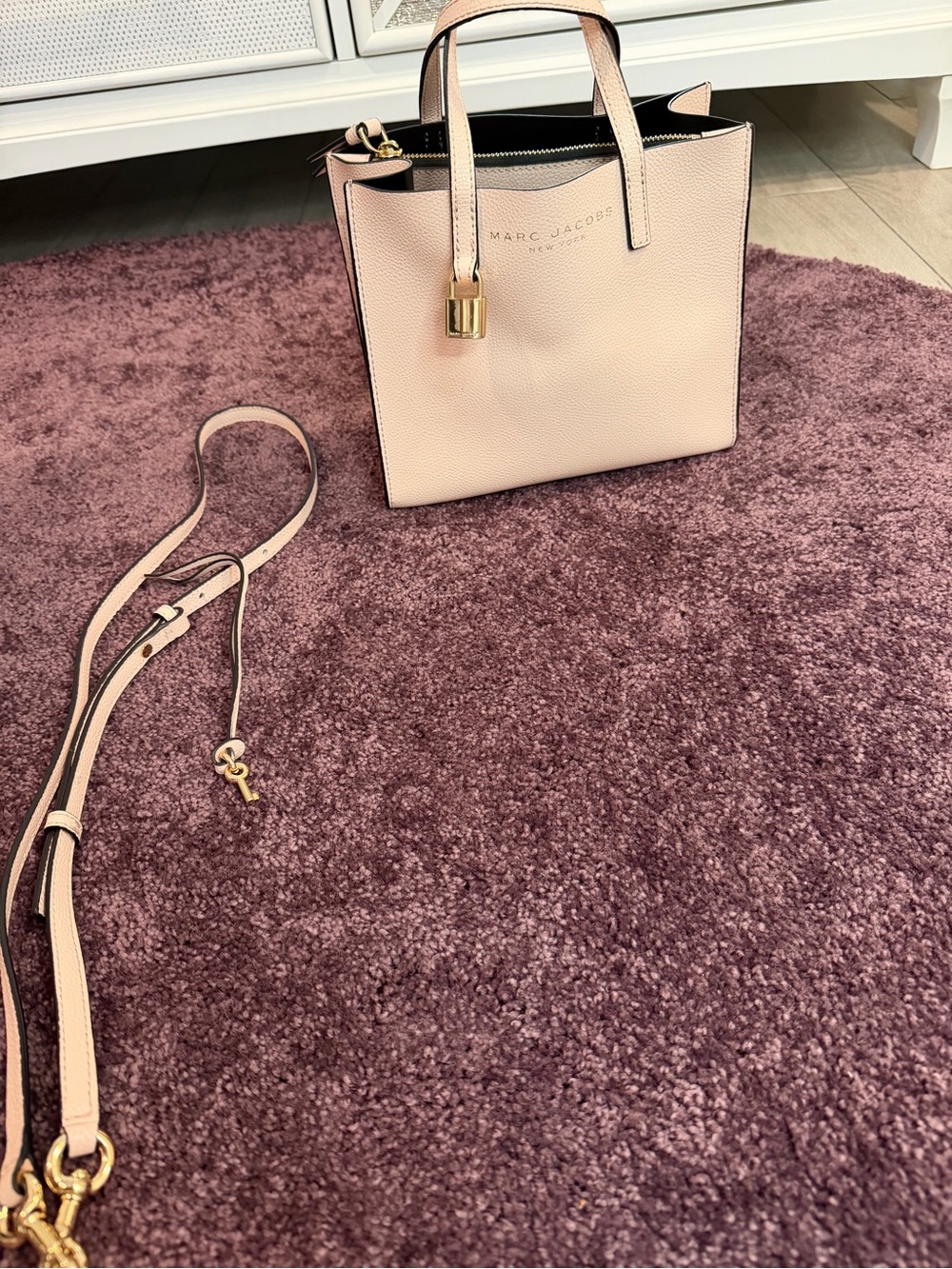 Marc Jacobs Pale Pink Leather Purse